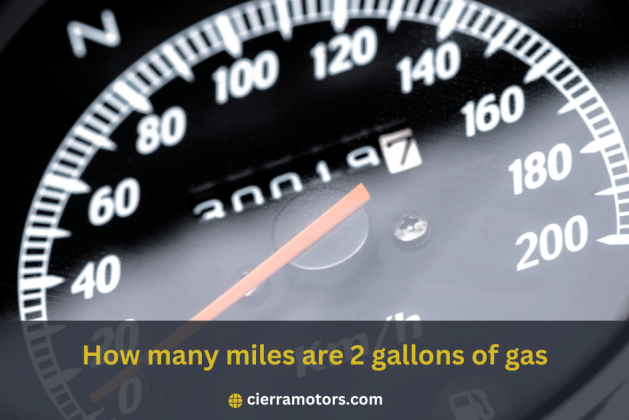 Calculating gas mileage: How many miles are 2 gallons of gas?