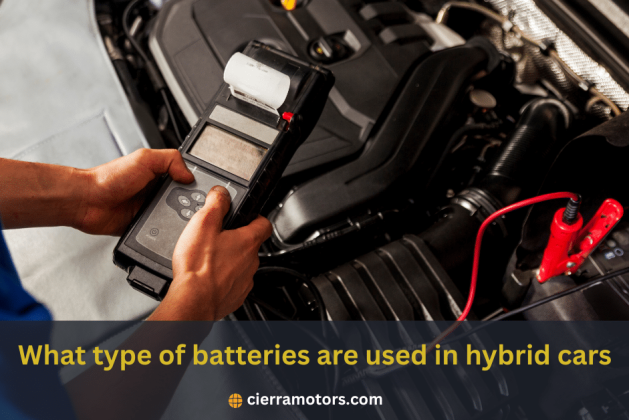 What type of batteries are used in hybrid cars?