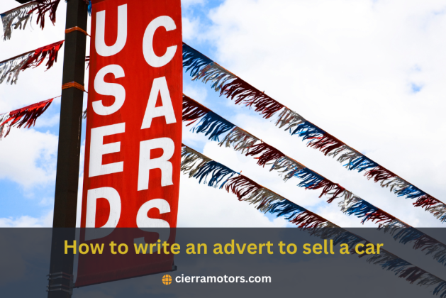 How to Write an Advert to Sell a Car?