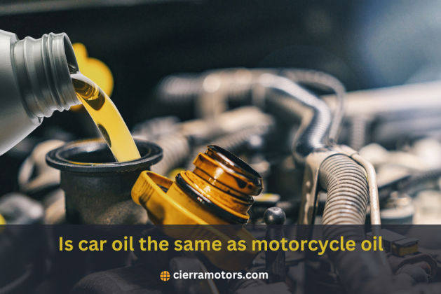 Car Oil Vs. Motorcycle Oil: Is Car Oil The Same As Motorcycle Oil?